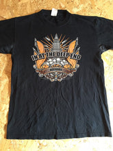 Vintage 00s distressed Uk punk hardcore metal t shirt In at the deep end records size medium